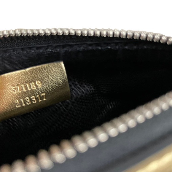 NEW Gucci Gold Guccy Sega Script Dome Mini Crossbody Bag 511189 - Picture 10 of 10